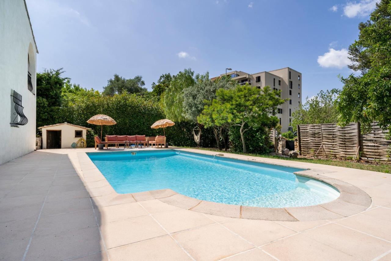 Belle Villa De Charme Avec Piscine Antibes Dış mekan fotoğraf
