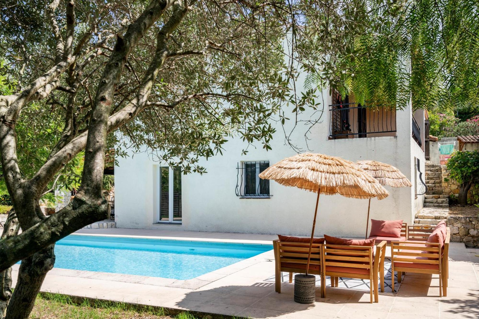 Belle Villa De Charme Avec Piscine Antibes Dış mekan fotoğraf